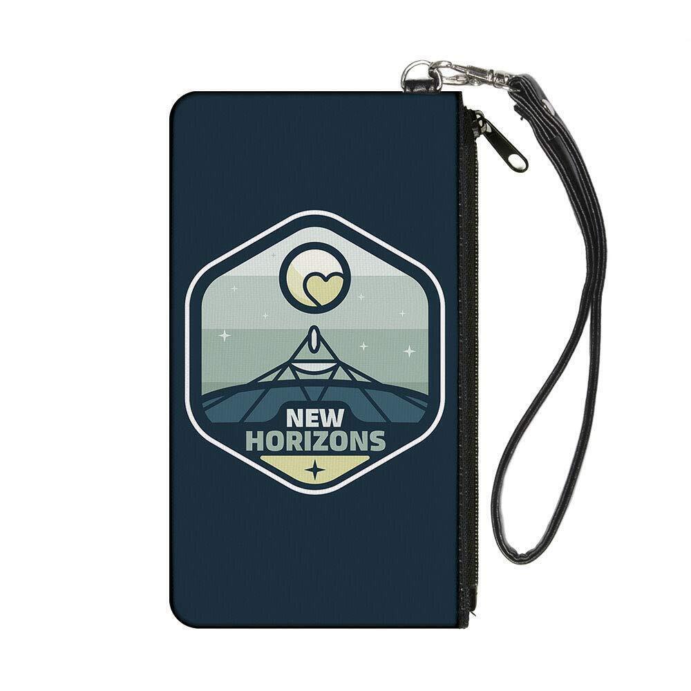3732 Junior's Zip Wallet New Horizons Small, Multicolor, 6.5" x 3.5"